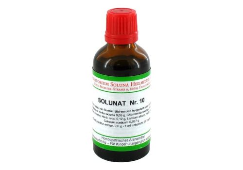 SOLUNAT Nr.10 Tropfen – PZN 02939951 (PZN 02939951)