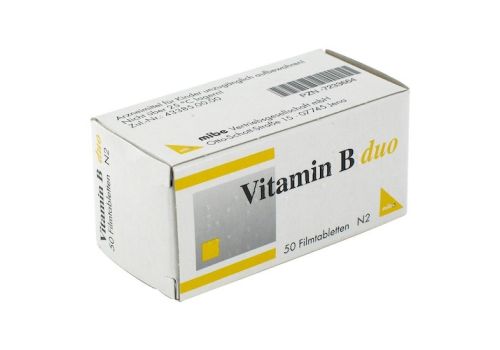 Vitamin B duo 100mg/100mg – PZN 07233664 (PZN 07233664)