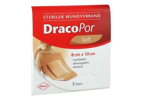 DRACOPOR Wundverband 8x10 cm steril hautfarben – PZN 02577790 (PZN 02577790)