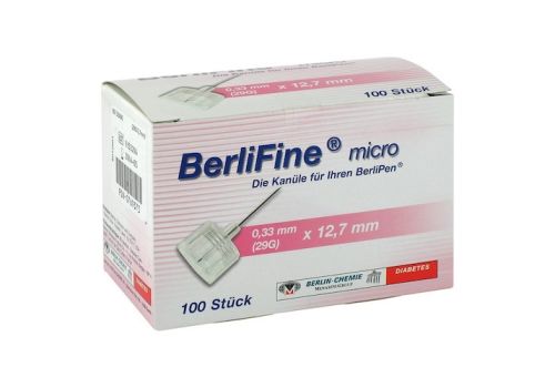 BERLIFINE micro Kanülen 0,33x12,7 mm – PZN 00769373 (PZN 00769373)