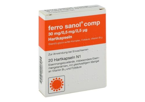 Ferro sanol comp 30mg/0,5mg/2,5µg – PZN 04869574 (PZN 04869574)