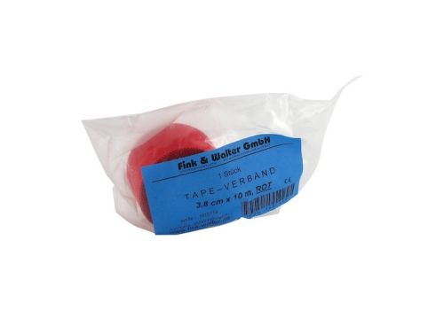 TAPE-Verband 3,8 cmx10 m rot – PZN 04881457 (PZN 04881457)