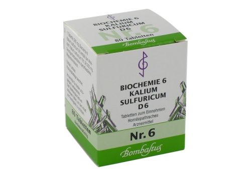 BIOCHEMIE 6 Kalium sulfuricum D 6 Tabletten – PZN 03420197 (PZN 03420197)