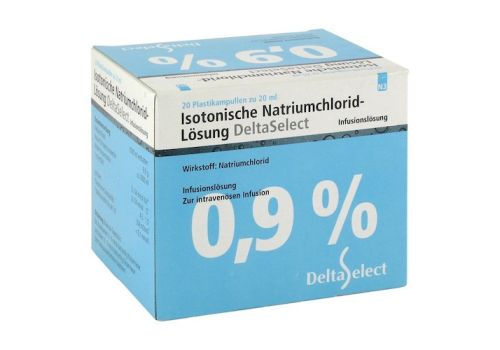 ISOTONISCHE NaCl 0,9% DELTAMEDICA Inf.-Lsg.Pl.Amp. – PZN 06340501 (PZN 06340501)