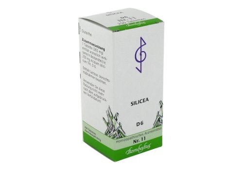 BIOCHEMIE 11 Silicea D 6 Tabletten – PZN 01073981 (PZN 01073981)