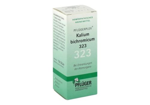 PFLÜGERPLEX Kalium bichromicum 323 Tabletten – PZN 03881685 (PZN 03881685)