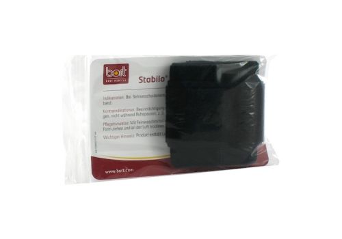 BORT Stabilo Handgelenkbandage Gr.1 schwarz – PZN 04654112 (PZN 04654112)