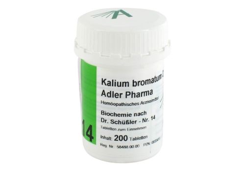 BIOCHEMIE Adler 14 Kalium bromatum D 12 Tabletten – PZN 00833415 (PZN 00833415)