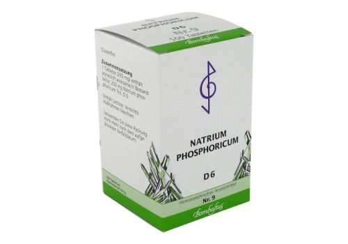 BIOCHEMIE 9 Natrium phosphoricum D 6 Tabletten – PZN 01073797 (PZN 01073797)