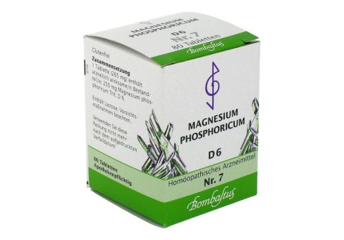 Biochemie 7 Magnesium phosphoricum D 6 Tabletten – PZN 01073550 (PZN 01073550)