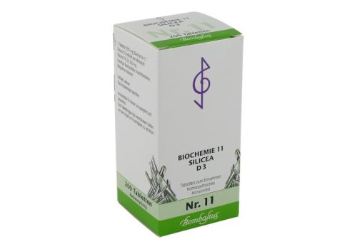 BIOCHEMIE 11 Silicea D 3 Tabletten – PZN 01074012 (PZN 01074012)