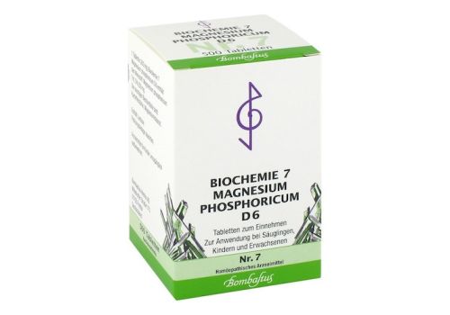 BIOCHEMIE 7 Magnesium phosphoricum D 6 Tabletten – PZN 01073627 (PZN 01073627)