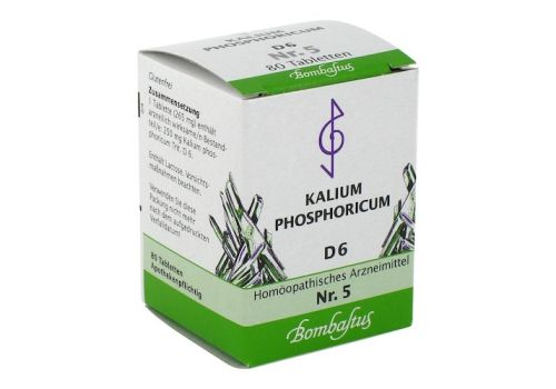 BIOCHEMIE 5 Kalium phosphoricum D 6 Tabletten – PZN 04325271 (PZN 04325271)