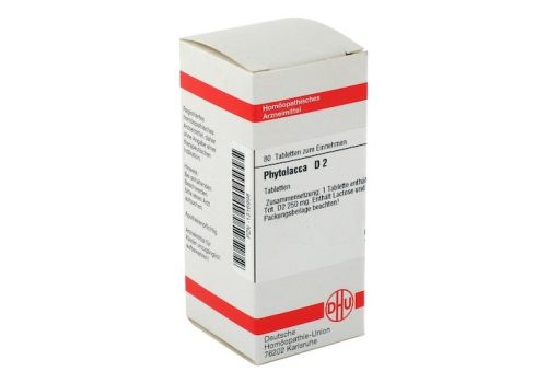 PHYTOLACCA D 2 Tabletten – PZN 01316998 (PZN 01316998)