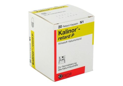 KALINOR-retard P 600mg – PZN 02758209 (PZN 02758209)