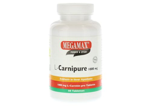 L-CARNIPURE 1000 mg Kautabletten – PZN 01444880 (PZN 01444880)