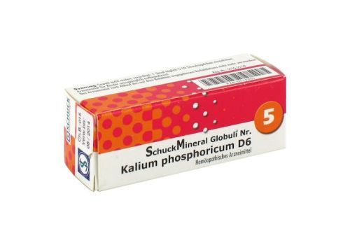 SCHUCKMINERAL Globuli 5 Kalium phosphoricum D6 – PZN 00413305 (PZN 00413305)