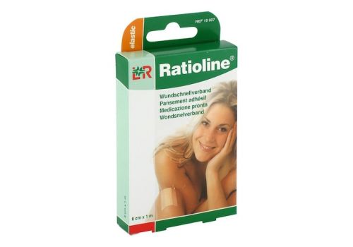 RATIOLINE elastic Wundschnellverband 6 cmx1 m – PZN 01805303 (PZN 01805303)