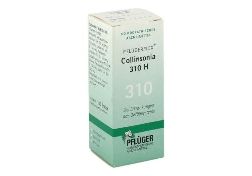 PFLÜGERPLEX Collinsonia 310 H Tabletten – PZN 02782202 (PZN 02782202)