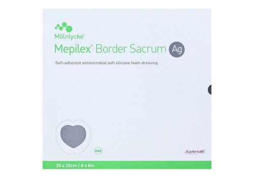 MEPILEX Border Sacrum Ag Schaumverb.20x20 cm ster. – PZN 06130442 (PZN 06130442)