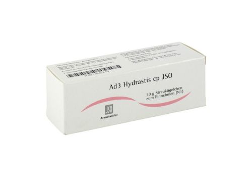 JSO Ad 3 Hydrastis cp Globuli – PZN 04942213 (PZN 04942213)