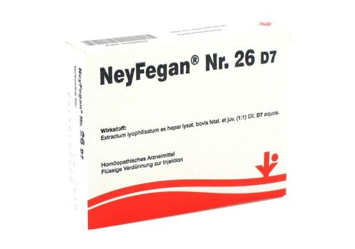 NEYFEGAN Nr.26 D 7 Ampullen – PZN 06486653 (PZN 06486653)