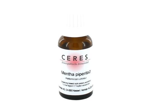 CERES Mentha piperita Urtinktur – PZN 00179157 (PZN 00179157)