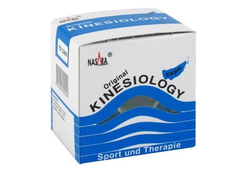 Nasara Kinesiotape 5 cmx5 m blau – PZN 01164608 (PZN 01164608)