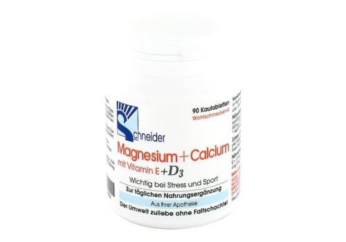 MAGNESIUM+CALCIUM Kautabletten – PZN 01169652 (PZN 01169652)