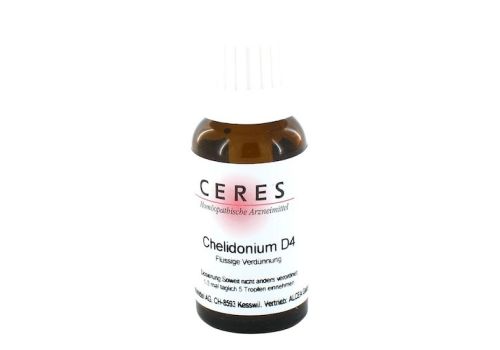 CERES Chelidonium D 4 Dilution – PZN 00971258 (PZN 00971258)