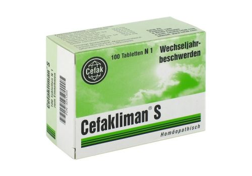 CEFAKLIMAN S Tabletten – PZN 04041355 (PZN 04041355)