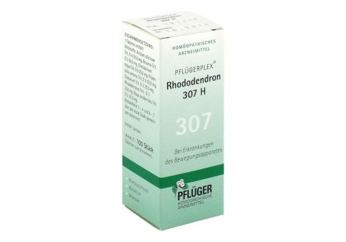 PFLÜGERPLEX Rhododendron 307 H Tabletten – PZN 00868201 (PZN 00868201)