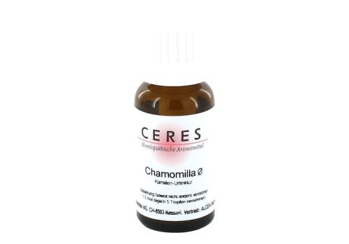 CERES Chamomilla Urtinktur – PZN 00178778 (PZN 00178778)