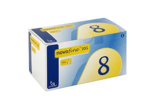 NOVOFINE 8 Kanülen 0,30x8 mm – PZN 06108282 (PZN 06108282)