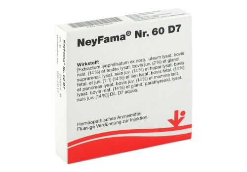 NEYFAMA Nr.60 D 7 Ampullen – PZN 06487084 (PZN 06487084)