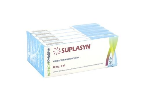 SUPLASYN 20 mg/2 ml Fertigspritzen – PZN 06554478 (PZN 06554478)