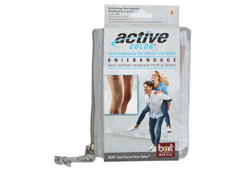 BORT ActiveColor Kniebandage S haut – PZN 06914706 (PZN 06914706)