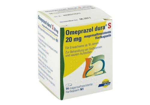 Omeprazol dura S 20mg – PZN 06100197 (PZN 06100197)