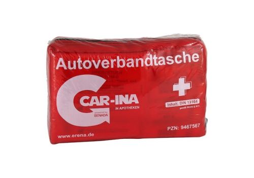 SENADA CAR-INA Autoverbandtasche rot – PZN 09467567 (PZN 09467567)