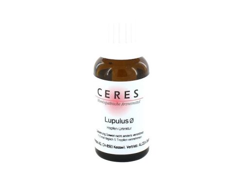 CERES Lupulus Urtinktur – PZN 00179105 (PZN 00179105)