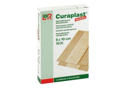 CURAPLAST Wundschnellverb.sensitiv 6x10 cm 1 m – PZN 06980100 (PZN 06980100)