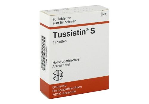 TUSSISTIN S Tabletten – PZN 04043957 (PZN 04043957)