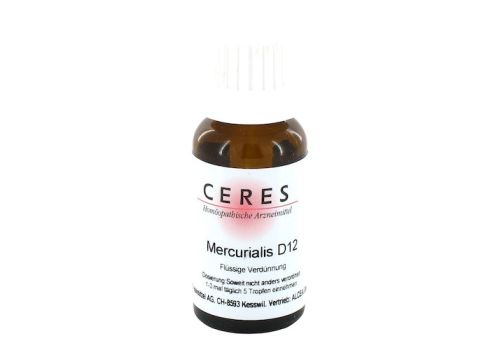 CERES Mercurialis D 12 Dilution – PZN 01259869 (PZN 01259869)