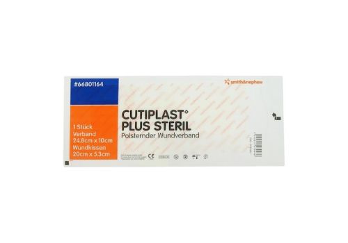 CUTIPLAST Plus steril 10x24,8 cm Verband – PZN 09755697 (PZN 09755697)