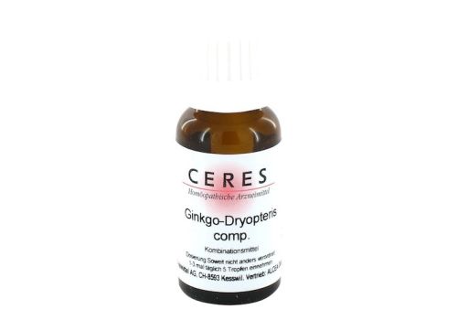 CERES Ginkgo dryopteris comp.Tropfen – PZN 00503103 (PZN 00503103)