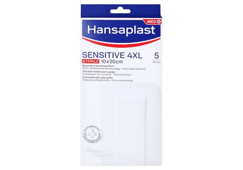 HANSAPLAST Sensitive Wundverband steril 10x20 cm – PZN 16760090 (PZN 16760090)