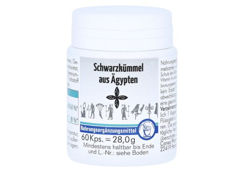 SCHWARZKÜMMEL KAPSELN – PZN 08528999 (PZN 08528999)