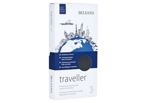 BELSANA traveller AD L schwarz Fuß 3 43-46 – PZN 12189474 (PZN 12189474)