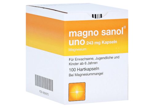 Magno sanol uno 243mg – PZN 16004075 (PZN 16004075)