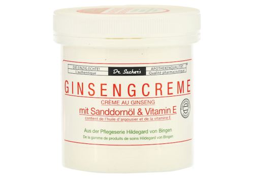 GINSENG CREME mit Sanddornöl & Vitamin E – PZN 09606661 (PZN 09606661)